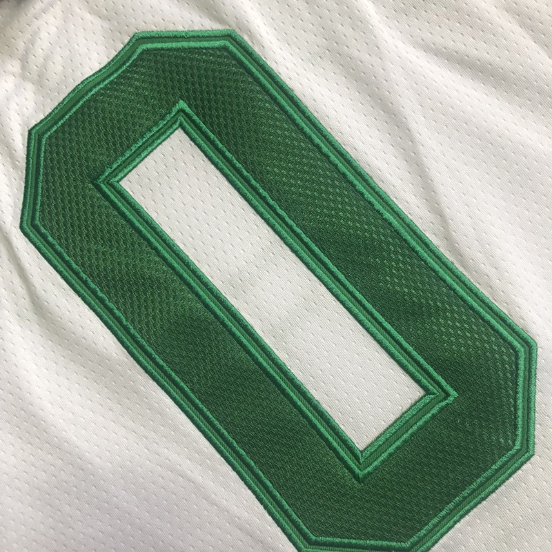 NBA Boston Celtics #0 Jayson Tatum Men's M&N Association Edition Embroidery Jersey