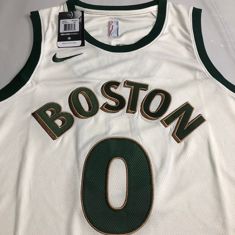 NBA Boston Celtics #0 Jayson Tatum Men's Nike 2023-24 City Edition Embroidery Jersey