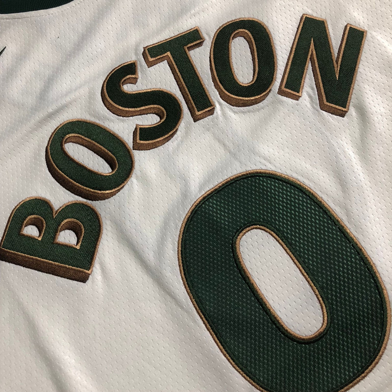 NBA Boston Celtics #0 Jayson Tatum Men's Nike 2023-24 City Edition Embroidery Jersey