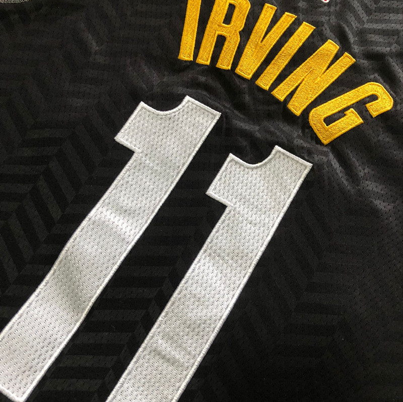 NBA Brooklyn Nets #11 Kyrie Irving Men's Nike 2020-21 City Edition Embroidery Jersey