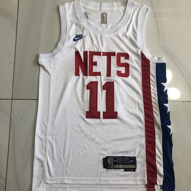 NBA Brooklyn Nets #11 Kyrie Irving Men's Nike 2022-23 Classic Edition Embroidery Jersey