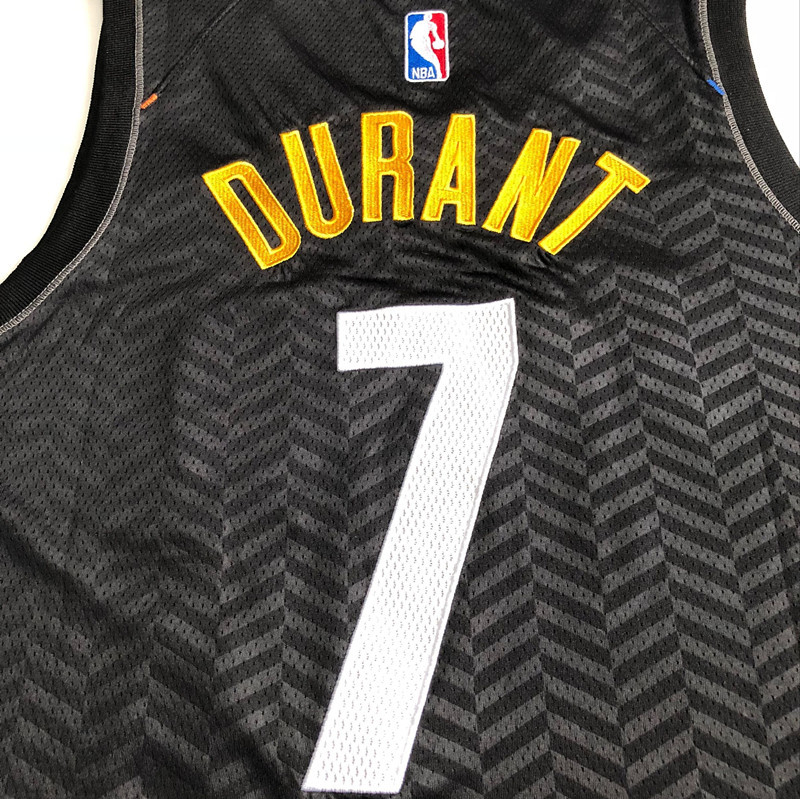 NBA Brooklyn Nets #7 Kevin Durant Men's Nike 2020-21 City Edition Embroidery Jersey