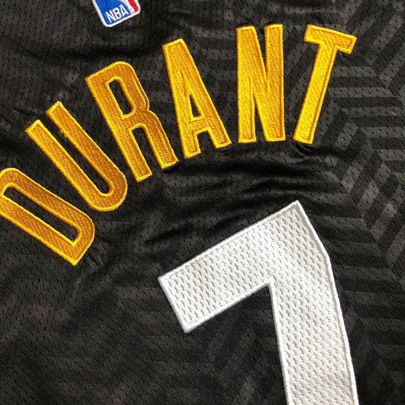 NBA Brooklyn Nets #7 Kevin Durant Men's Nike 2020-21 City Edition Embroidery Jersey