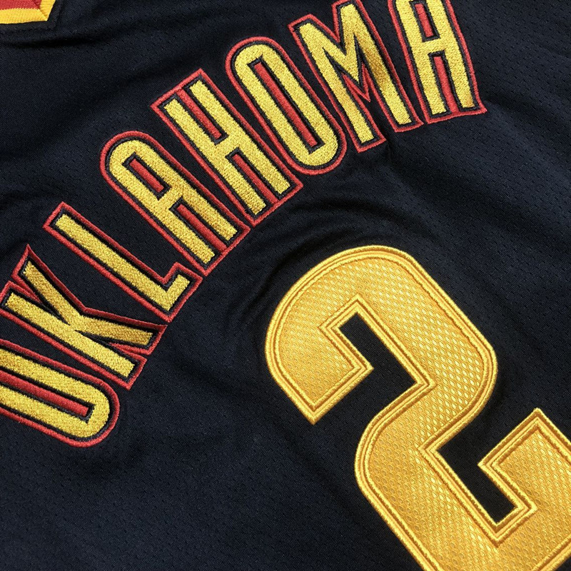 NBA Oklahoma City Thunder #2 Shai Gilgeous-Alexander Men's Nike 2024-25 City Edition Embroidery Jersey