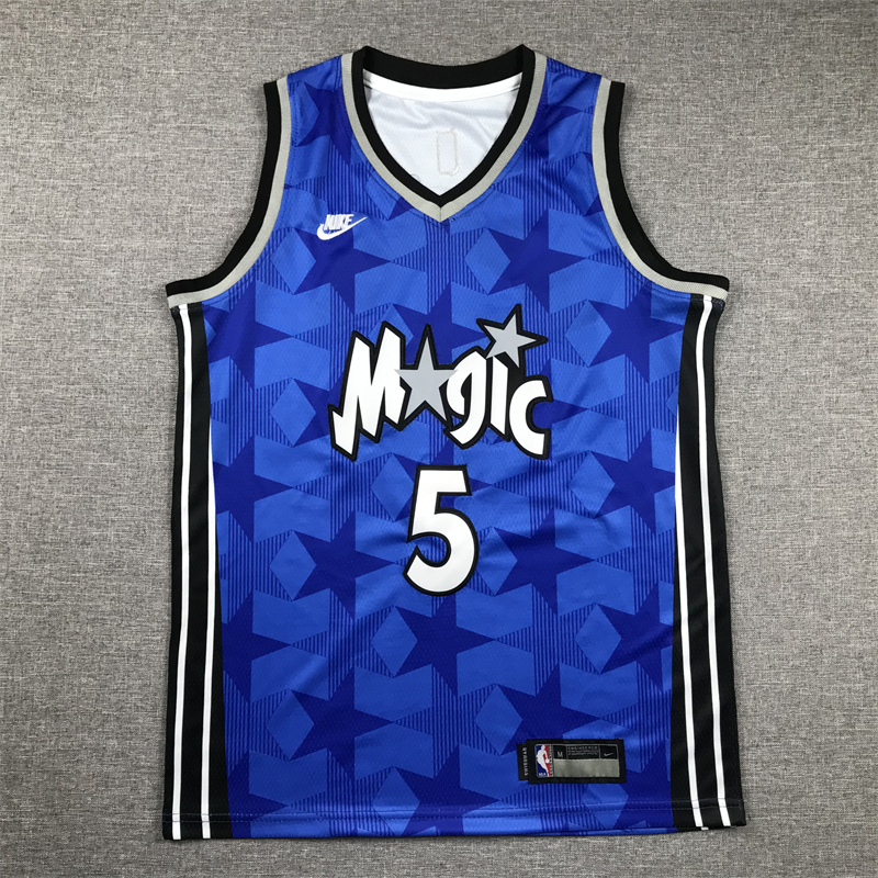 Youth NBA Orlando Magic #5 Paolo Banchero 2023-24 Classic Edition Embroideried Jersey