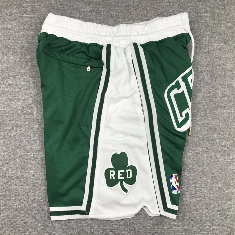 Men's Just ★ Don NBA Boston Celtics 2021-22 City Edition Stitched Shorts
