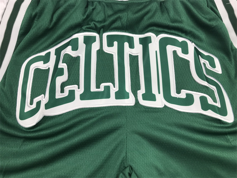 Men's Just ★ Don NBA Boston Celtics 2021-22 City Edition Stitched Shorts