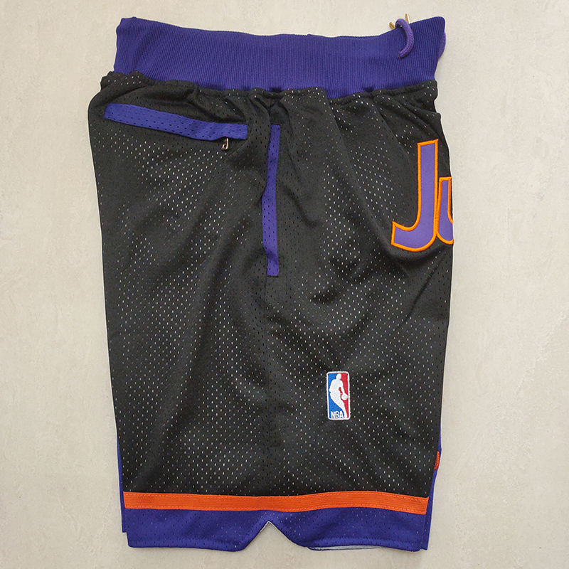 Men's Just ★ Don x NBA Phoenix Suns Purple Stitched Pocket Shorts