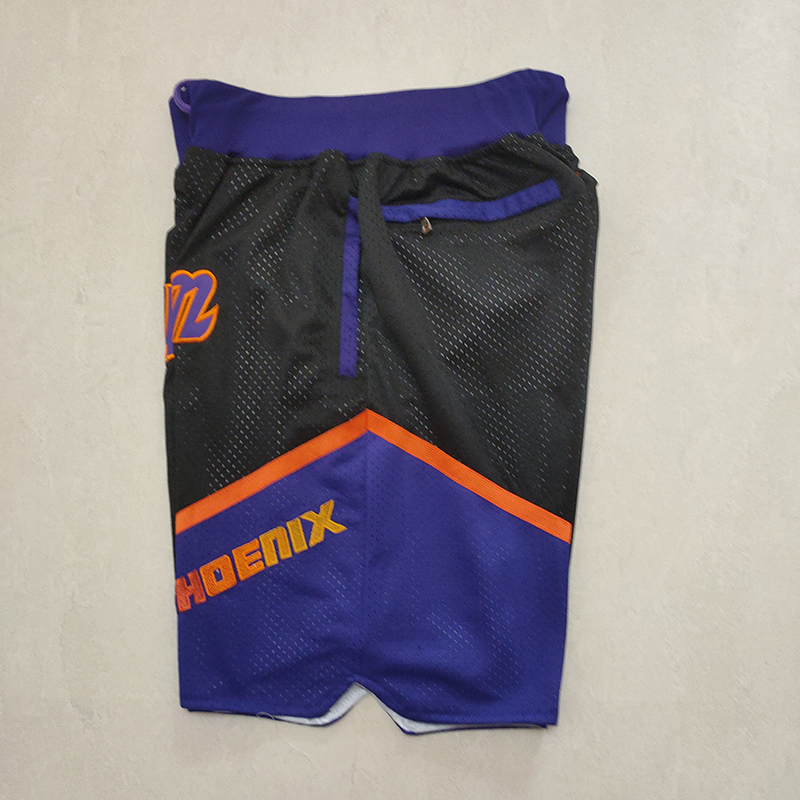 Men's Just ★ Don x NBA Phoenix Suns Purple Stitched Pocket Shorts