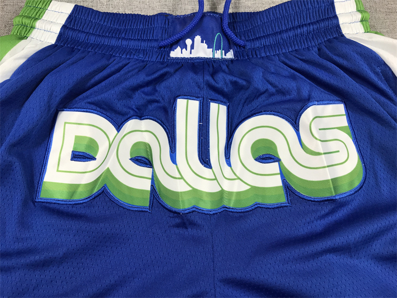 Men's NBA Dallas Mavericks 2022-23 City Edition Stitched Swingman Shorts