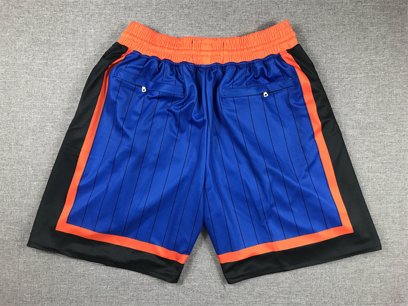 Men's NBA New York Knicks 2023-24 City Edition Stitched Swingman Shorts