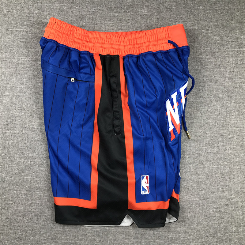 Men's NBA New York Knicks 2023-24 City Edition Stitched Swingman Shorts