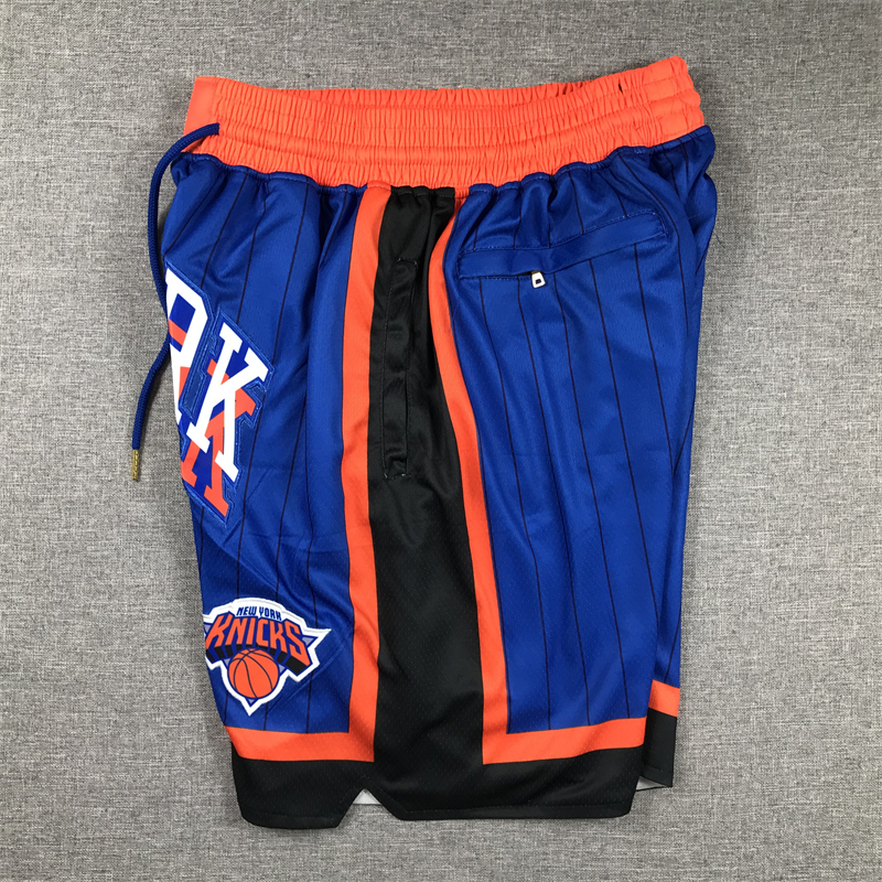 Men's NBA New York Knicks 2023-24 City Edition Stitched Swingman Shorts