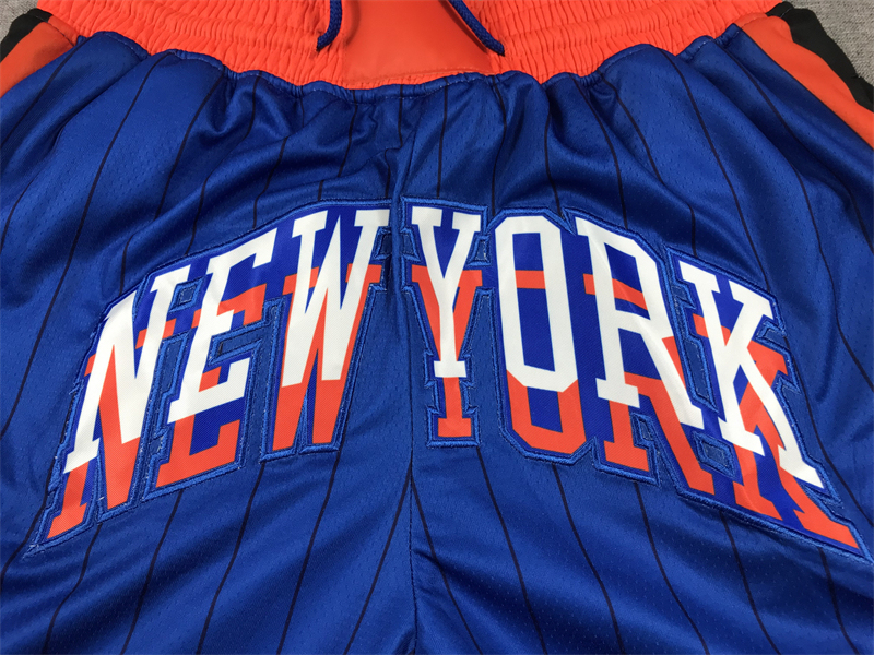 Men's NBA New York Knicks 2023-24 City Edition Stitched Swingman Shorts