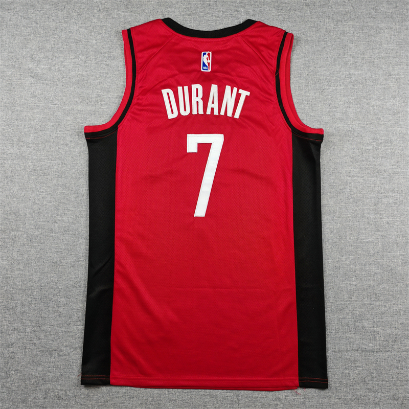 Men's NBA Houston Rockets #7 Kevin Durant Nike 2024-25 Icon Edition Swingman Jersey
