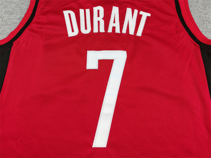Men's NBA Houston Rockets #7 Kevin Durant Nike 2024-25 Icon Edition Swingman Jersey