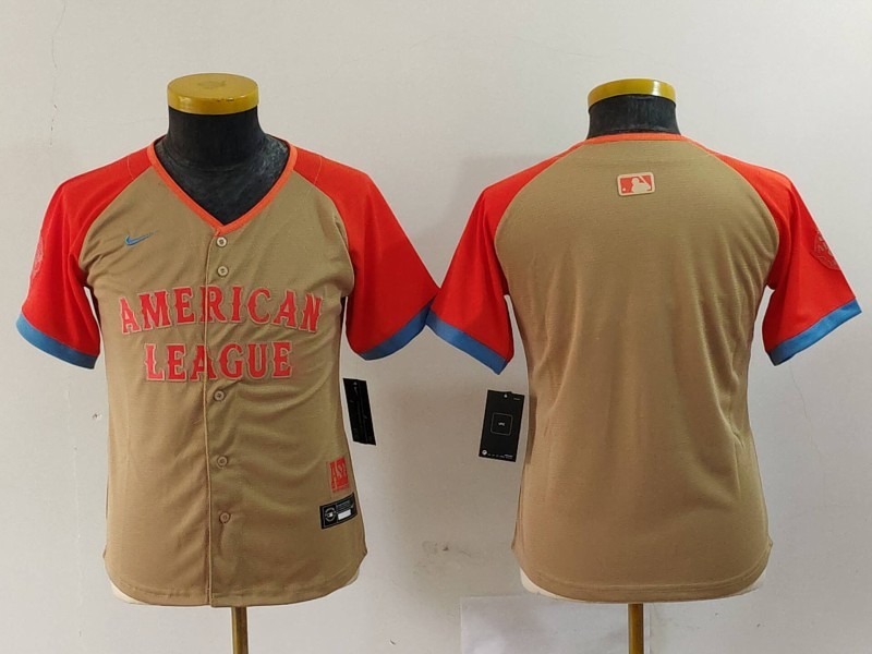 Youth American League Nameless Blank 2024 All-Star Cream Limited Jersey