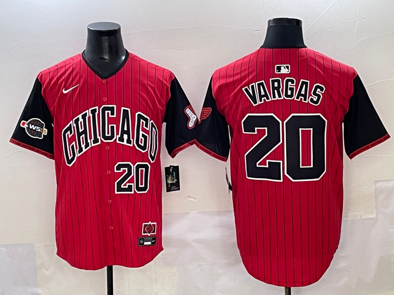 Men's MLB Chicago White Sox #20 Miguel Vargas Nike 2025 City Connect Limited Jersey