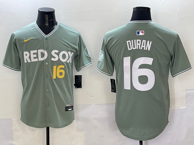 Men's MLB Boston Red Sox #16 Jarren Duran Nike 2025 City Connect Personalized Jersey