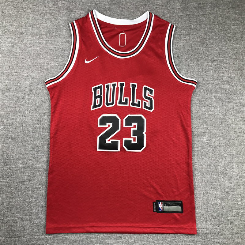 Youth NBA Chicago Bulls #23 Michael Jordan New Fabric Red Swingman Jersey