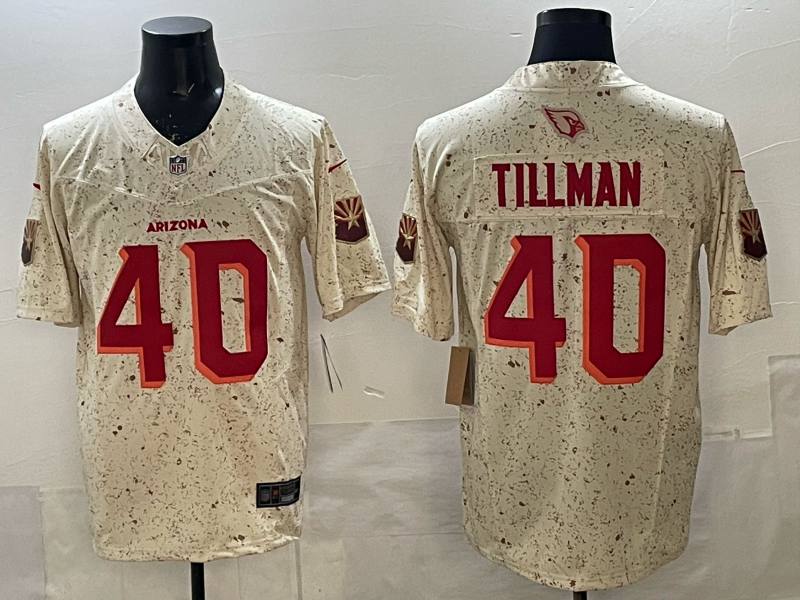 Men's NFL Arizona Cardinals #40 Pat Tillman 2025 Rivalry Collection F.U.S.E Jersey