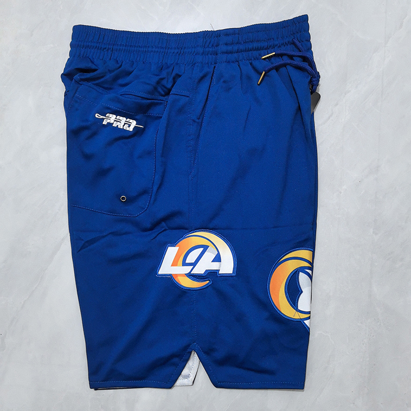 NFL Los Angeles Rams 2025 New Stitched Shorts for Men - Royal with 3 Pockets