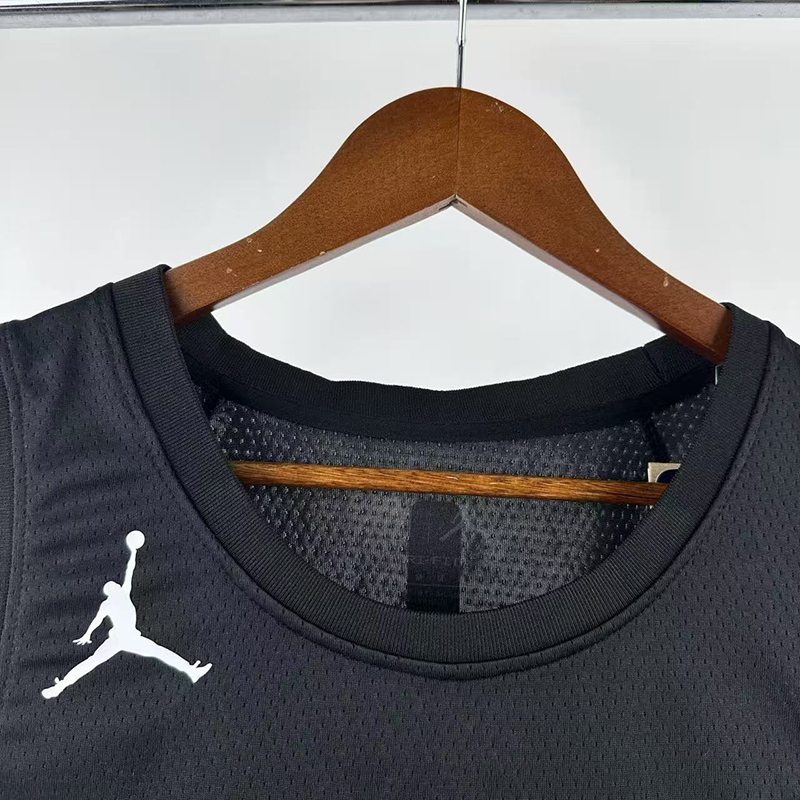 Men's NBA Heat Pressed Jersey New York Knicks #11 Jalen Brunson 2025/26 - Statement Edition
