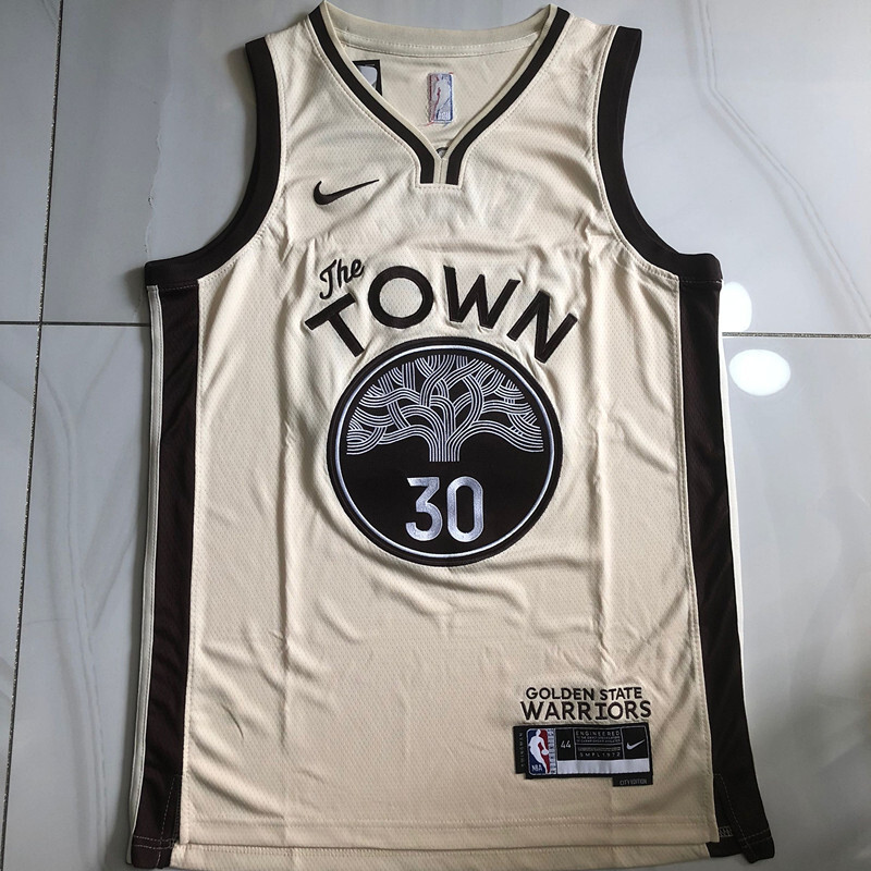 NBA Golden State Warriors #30 Stephen Curry Men's Nike 2025-26 City Edition Embroidery Jersey