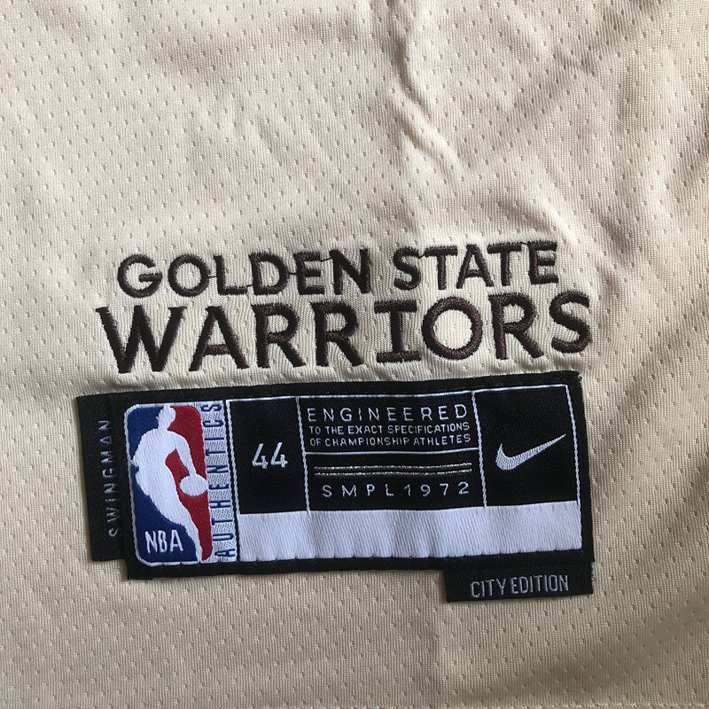 NBA Golden State Warriors #30 Stephen Curry Men's Nike 2025-26 City Edition Embroidery Jersey