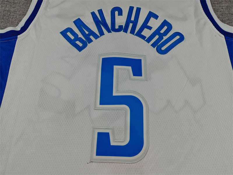 Men's NBA Orlando Magic #5 Paolo Banchero 2025-26 City Edition Swingman Jersey
