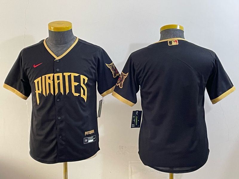 Youth MLB Pittsburgh Pirates Nameless 2026 City Connect Jersey