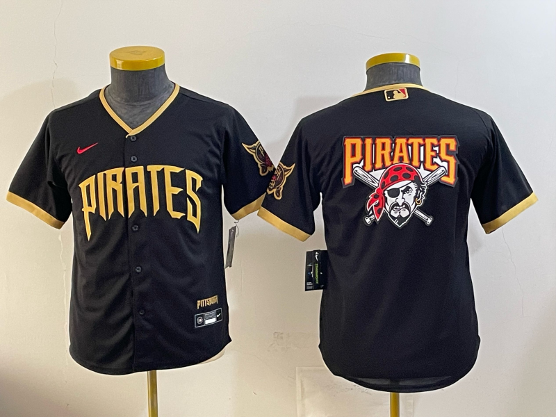 Youth MLB Pittsburgh Pirates Nameless 2026 City Connect Jersey