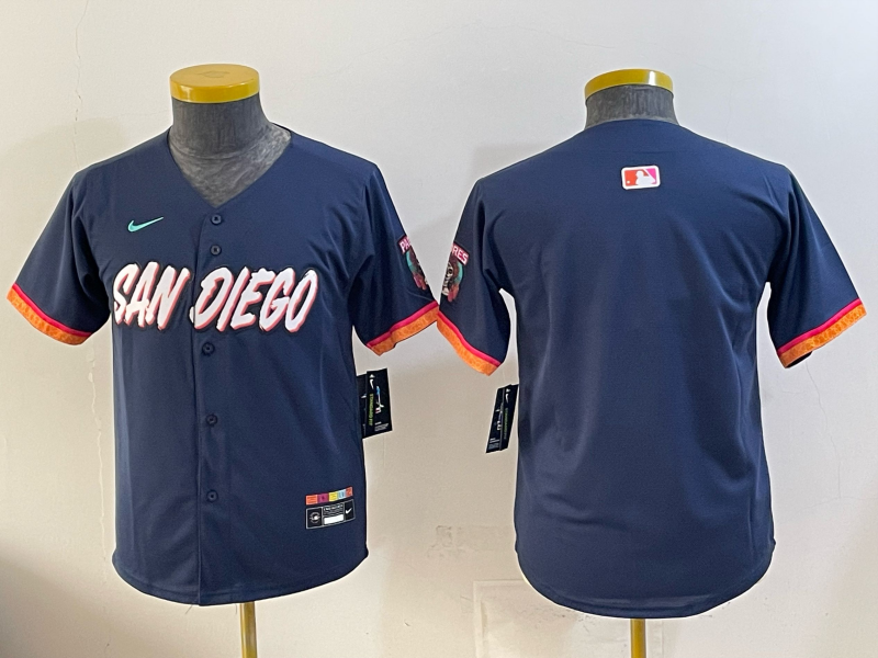 Youth MLB Padres Nameless 2026 City Connect Jersey