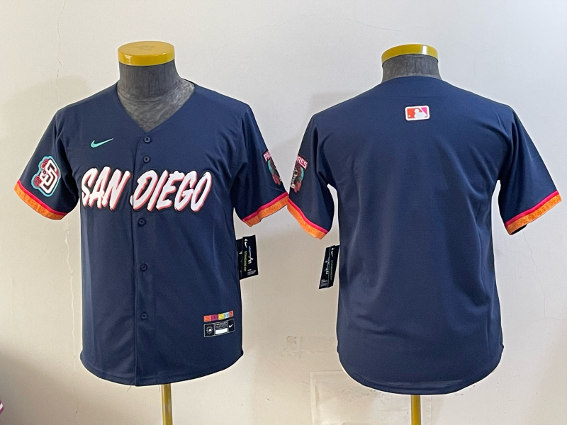 Youth MLB Padres Nameless 2026 City Connect Jersey
