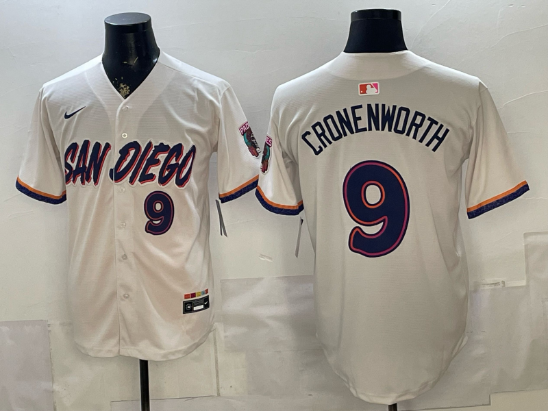 Men's MLB SD Padres #9 Jake Cronenworth 2026 Cream City Connect Limited Jersey