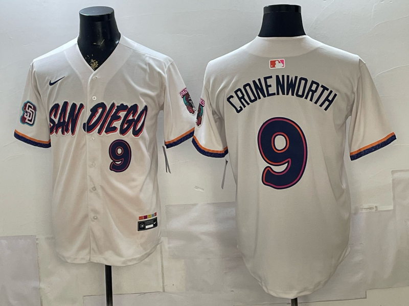 Men's MLB SD Padres #9 Jake Cronenworth 2026 Cream City Connect Limited Jersey
