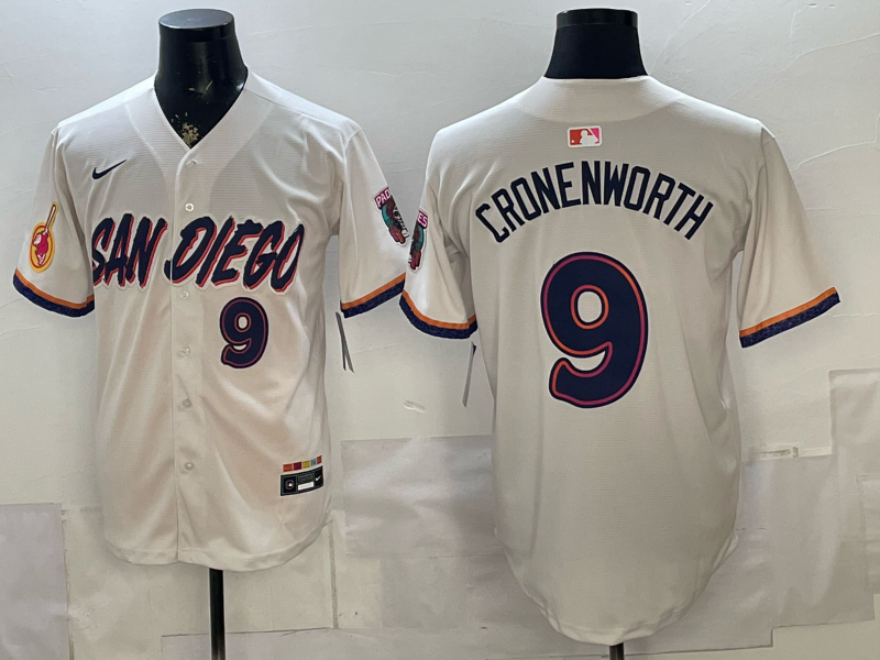 Men's MLB SD Padres #9 Jake Cronenworth 2026 Cream City Connect Limited Jersey