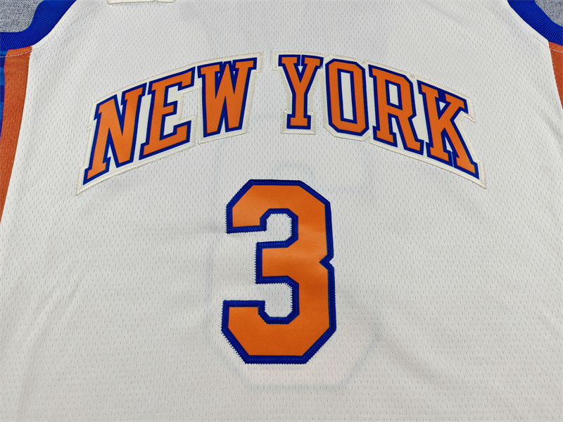 Men's NBA New York Knicks #3 Josh Hart 2025-26 City Edition Swingman Jersey