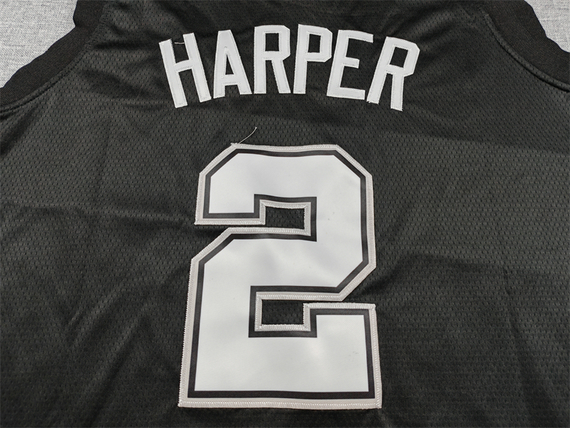 Men's NBA San Antonio Spurs #2 Dylan Harper 2025-26 City Edition Swingman Jersey