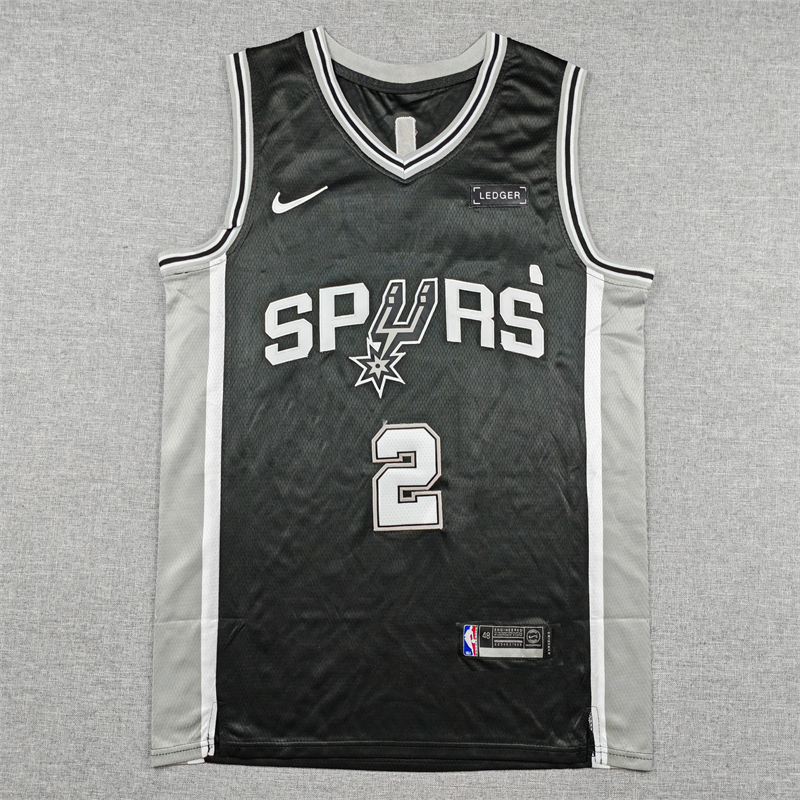 Men's NBA San Antonio Spurs #2 Dylan Harper 2025-26 Icon Edition Swingman Jersey