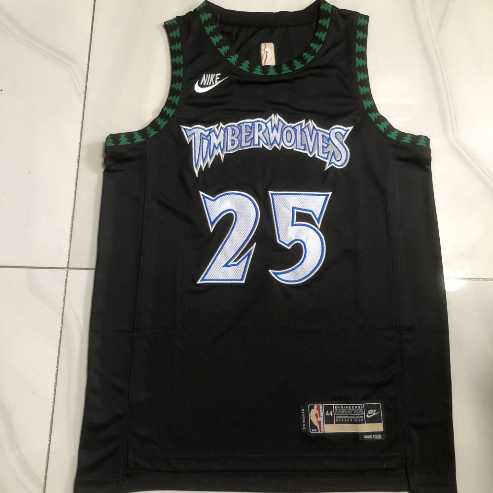 NBA Minnesota Timberwolves #25 Derrick Rose Men's Nike 2025-26 Classic Edition Embroidery Jersey