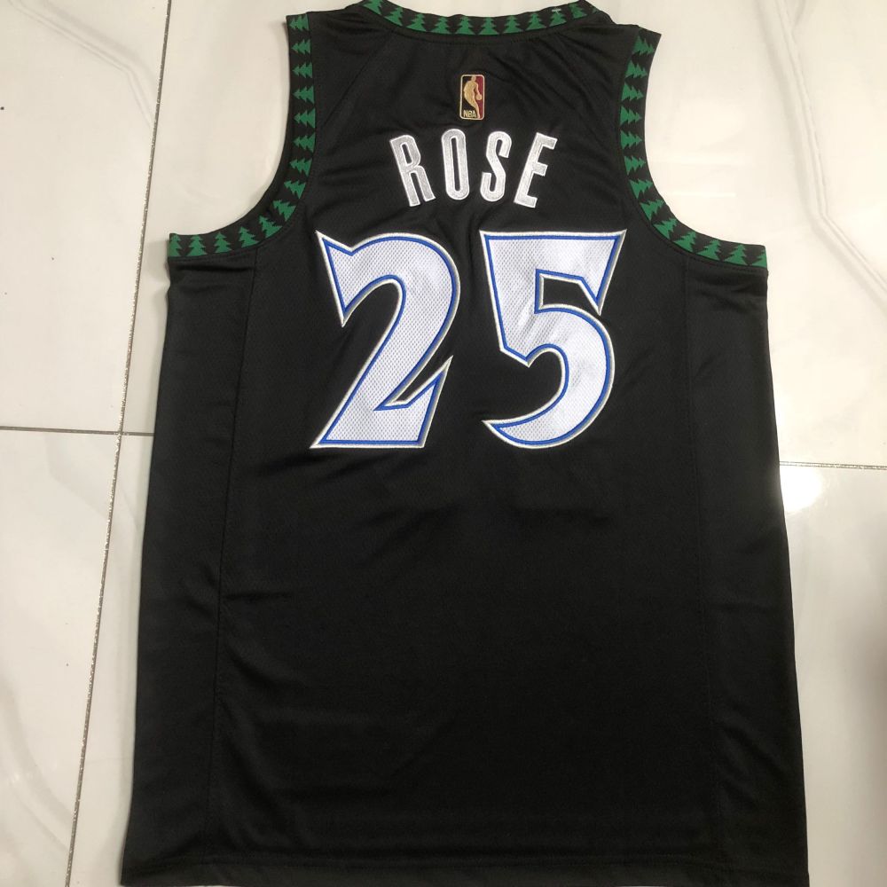 NBA Minnesota Timberwolves #25 Derrick Rose Men's Nike 2025-26 Classic Edition Embroidery Jersey