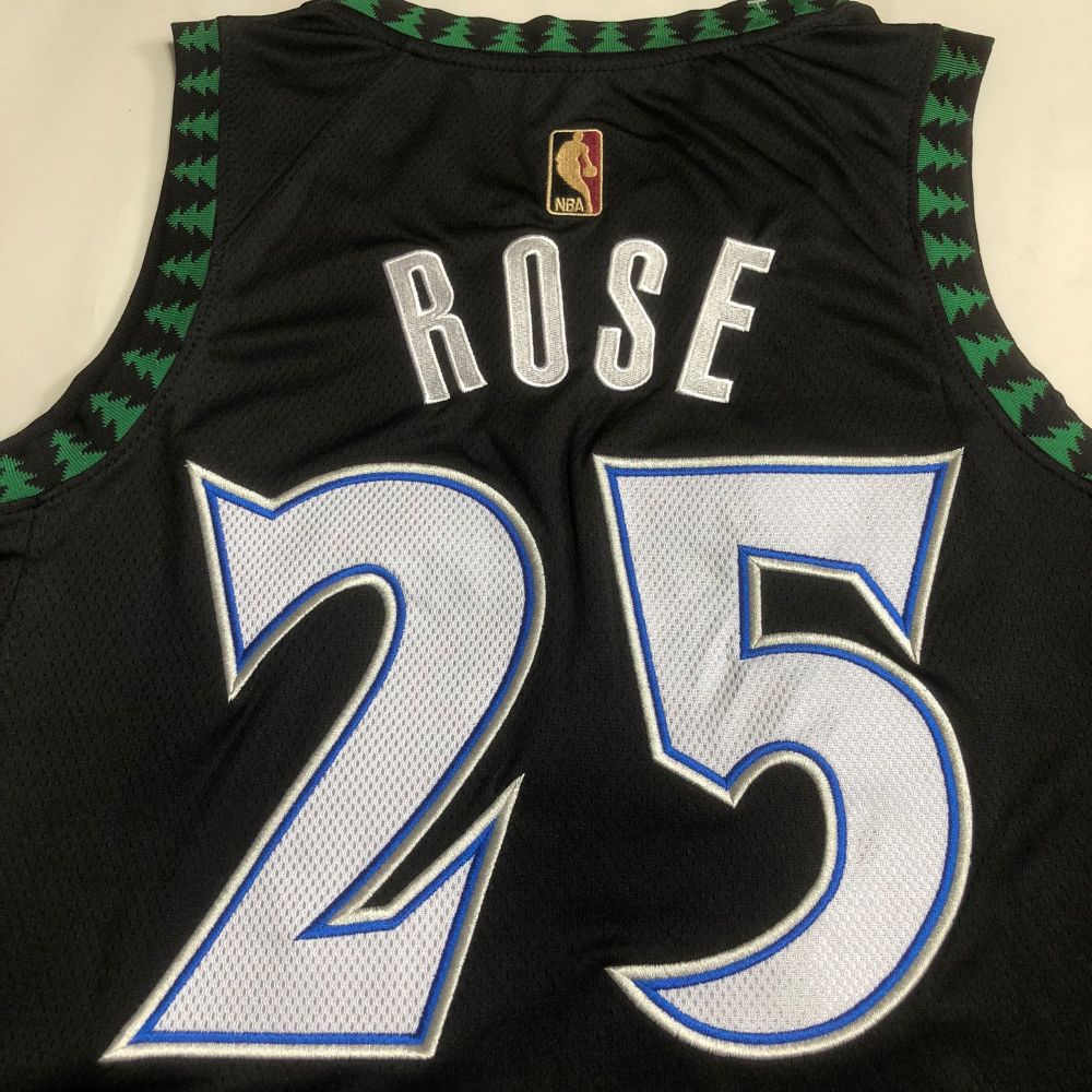 NBA Minnesota Timberwolves #25 Derrick Rose Men's Nike 2025-26 Classic Edition Embroidery Jersey