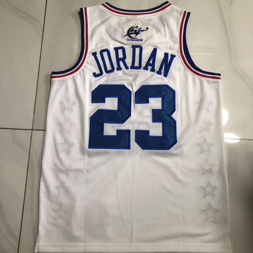NBA Washington Wizards #23 Michael Jordan Men's M&N 2003 All-Star Embroidery Jersey