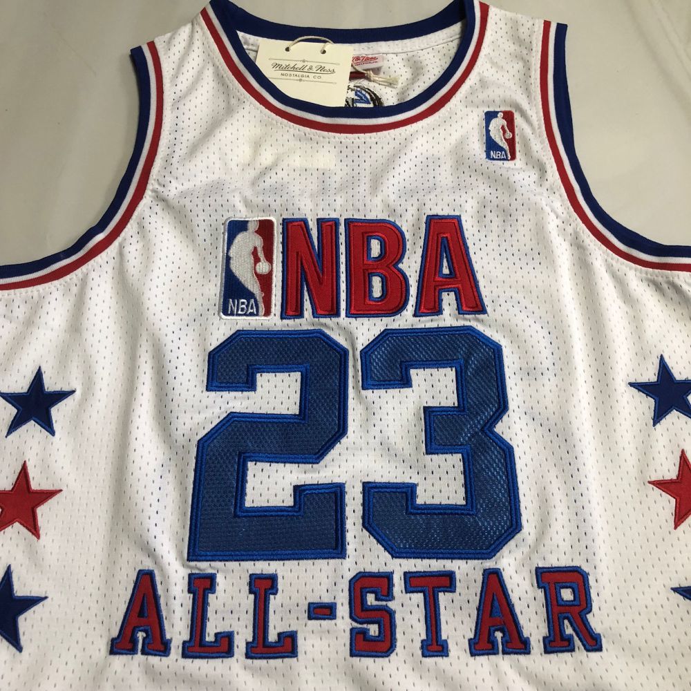 NBA Washington Wizards #23 Michael Jordan Men's M&N 2003 All-Star Embroidery Jersey
