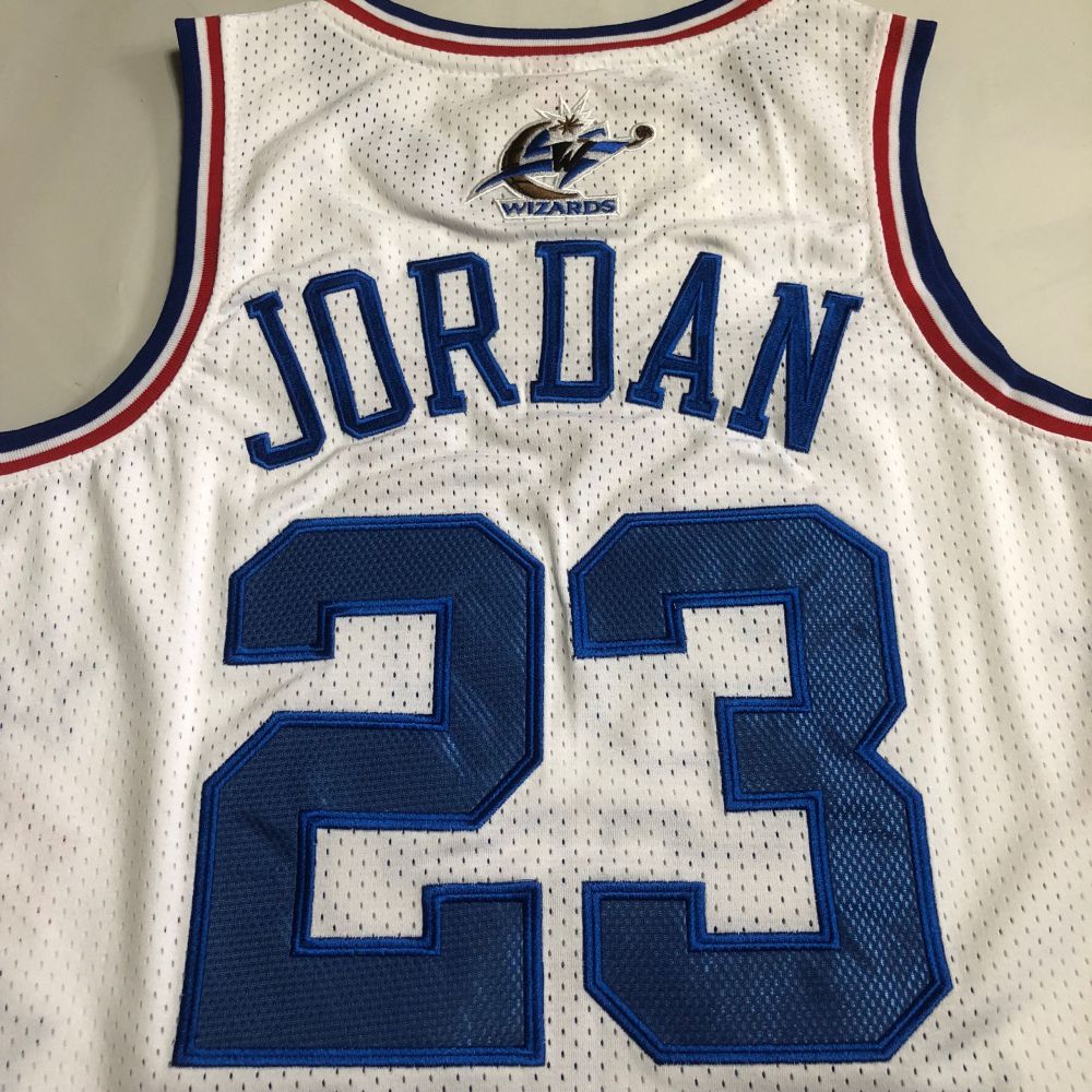NBA Washington Wizards #23 Michael Jordan Men's M&N 2003 All-Star Embroidery Jersey