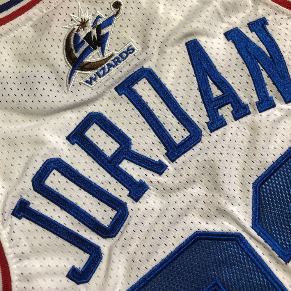 NBA Washington Wizards #23 Michael Jordan Men's M&N 2003 All-Star Embroidery Jersey