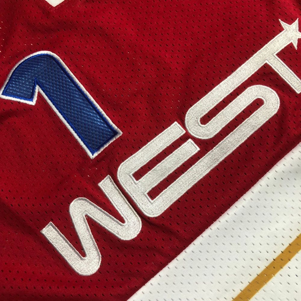 NBA Houston Rockets #1 Tracy McGrady Men's M&N 2006 All-Star Embroidery Jersey