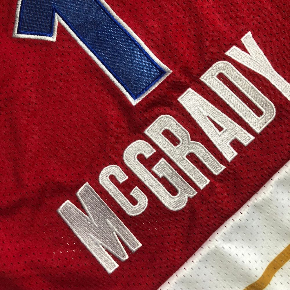 NBA Houston Rockets #1 Tracy McGrady Men's M&N 2006 All-Star Embroidery Jersey