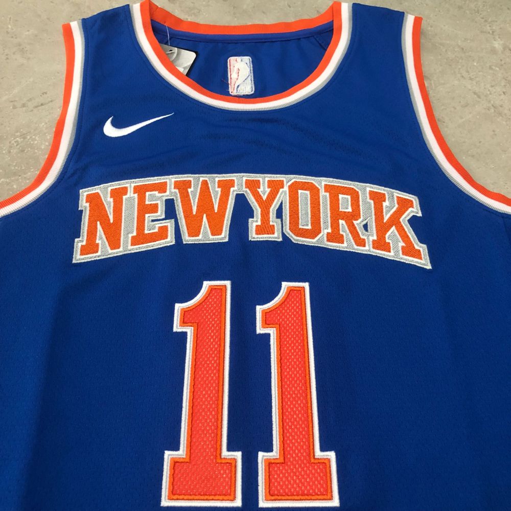 NBA New York Knicks #11 Jalen Brunson Men's Nike 2025-26 Icon Embroidery Jersey